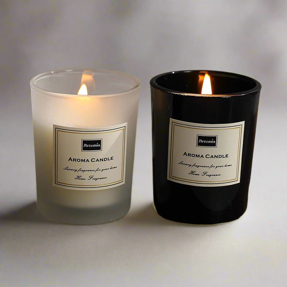 Romantic Air Soy Candle – Mood-Boosting Fragrance for Relaxation & Décor - Flamora 