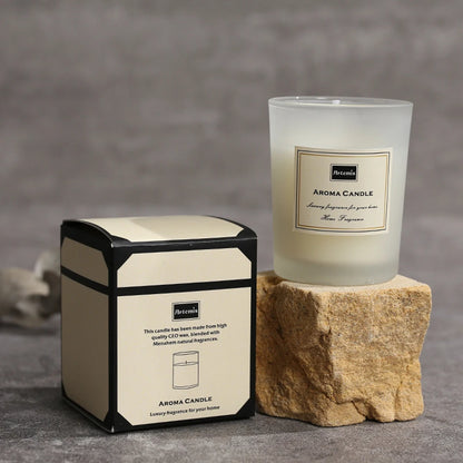 Romantic Air Soy Candle – Mood-Boosting Fragrance for Relaxation & Décor - Flamora 