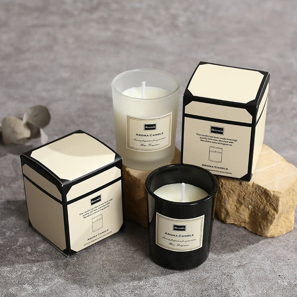 Romantic Air Soy Candle – Mood-Boosting Fragrance for Relaxation & Décor - Flamora 