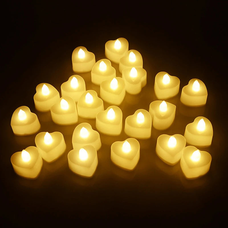 GlowLite Flameless LED Tealights – Set of 24 for Weddings, Parties & Romantic Décor - Flamora 