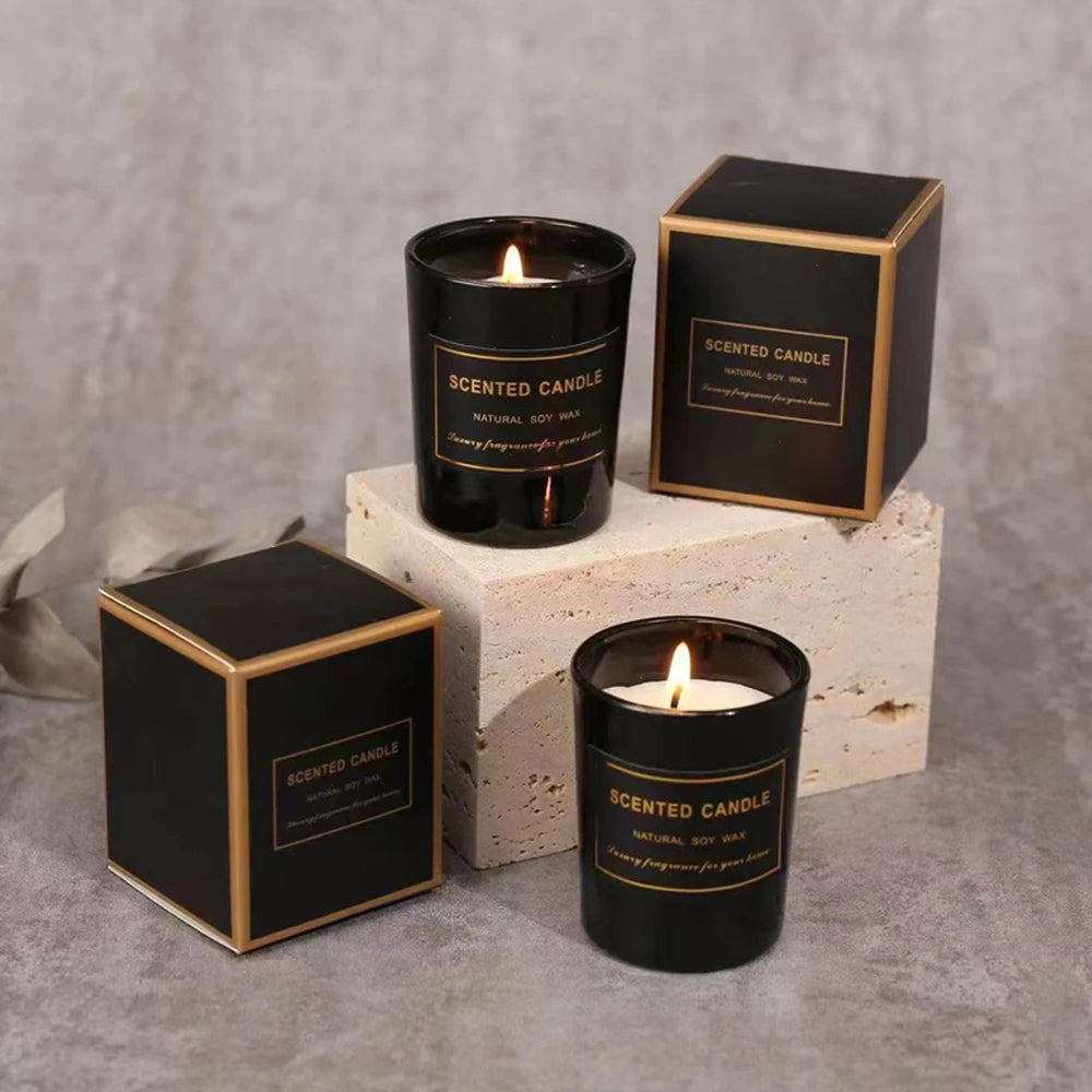 Romantic Air Soy Candle – Mood-Boosting Fragrance for Relaxation & Décor - Flamora 